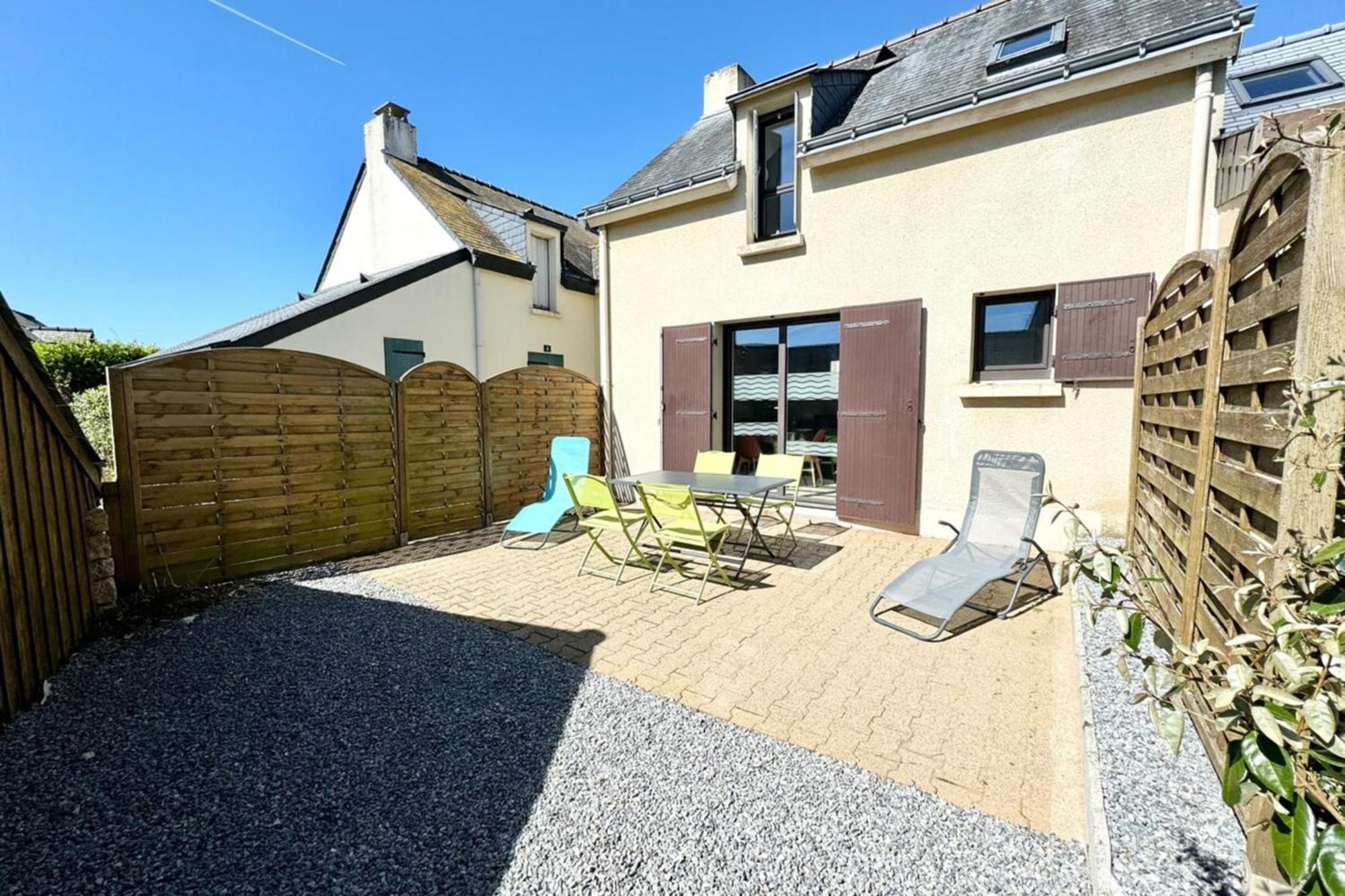 Charmante Maisonnette Terrasse - Proche Plages Guidel Eksteriør bilde